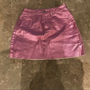 Metallic Skirt